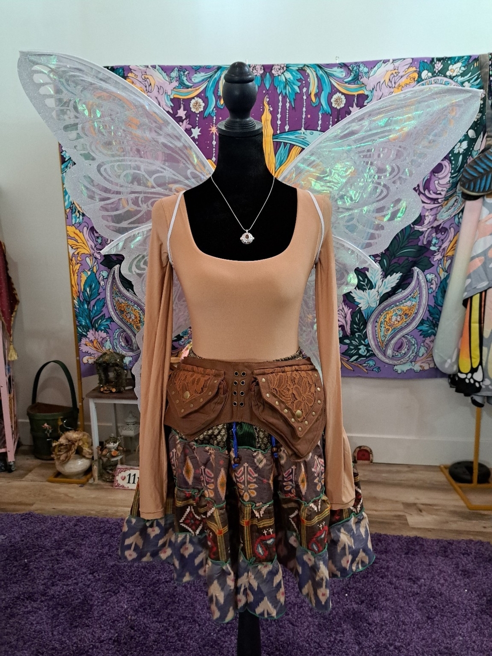 🍂 The Thistlewing Fairy • Complete Outfit Small